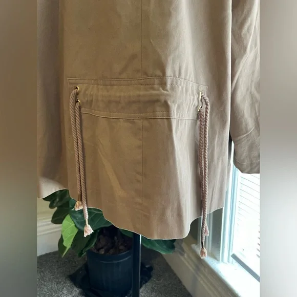 Nine West Tan Trench - Picture 8 of 11